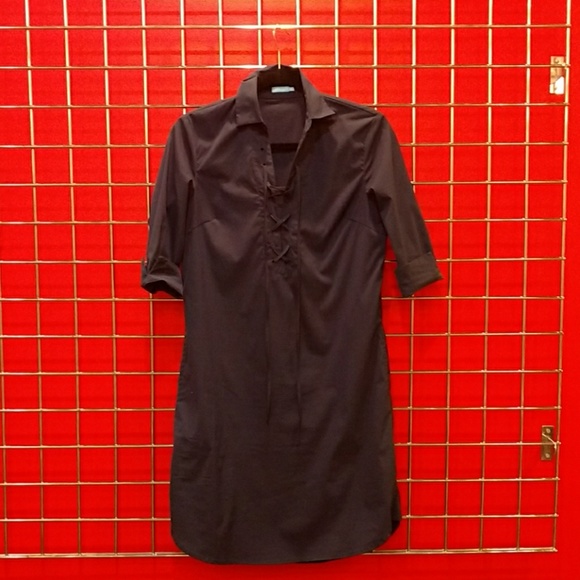 Navy Blue Tunic Dress - Picture 1 of 2